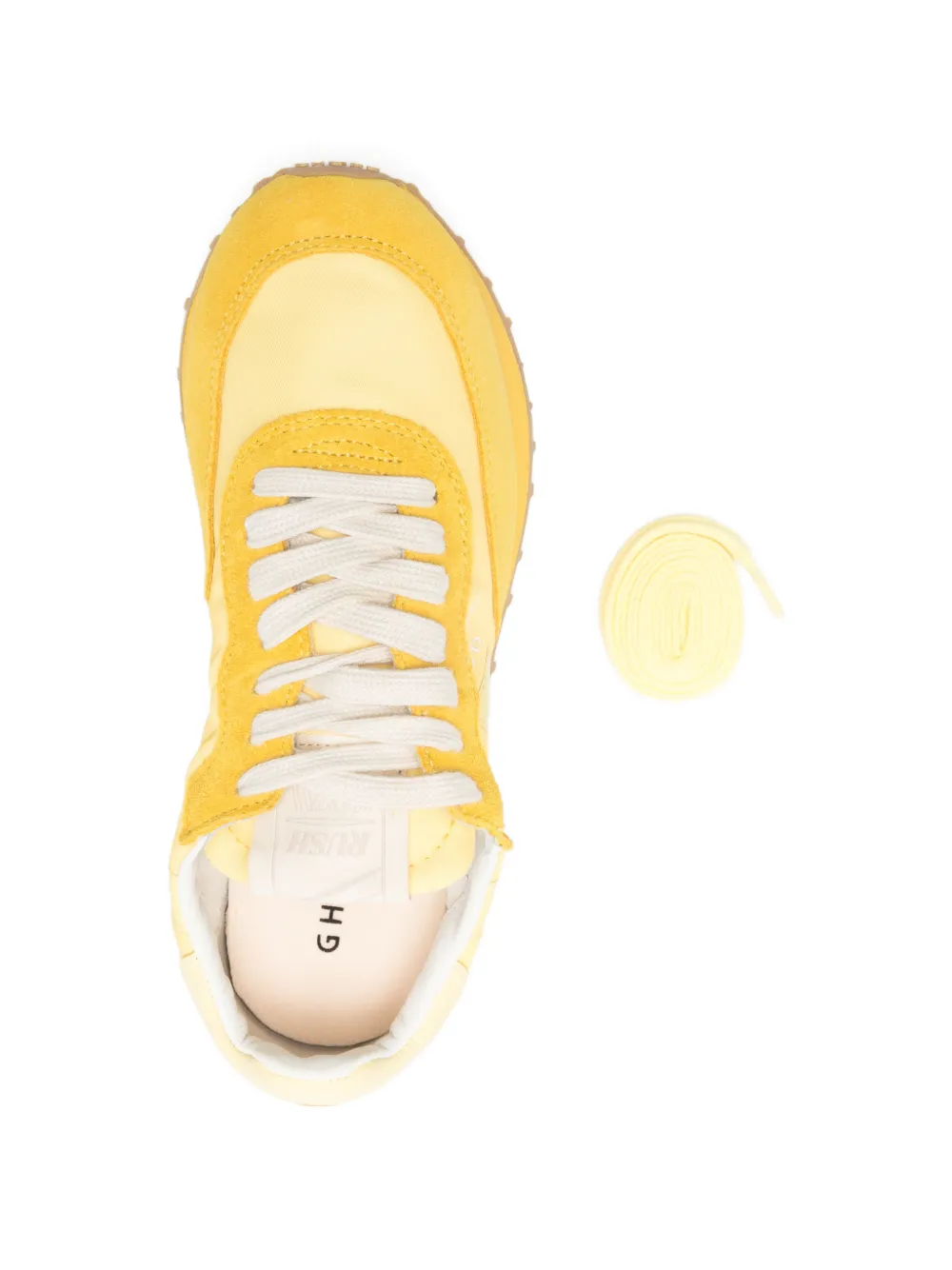 GHŌUD Rush low-top sneakers Geel