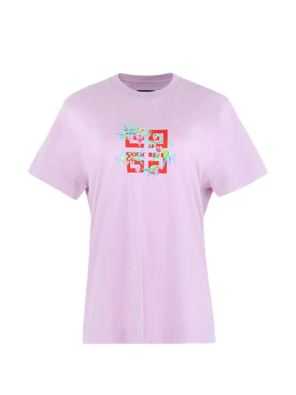 Givenchy 4G logo-print T-shirt - Viola