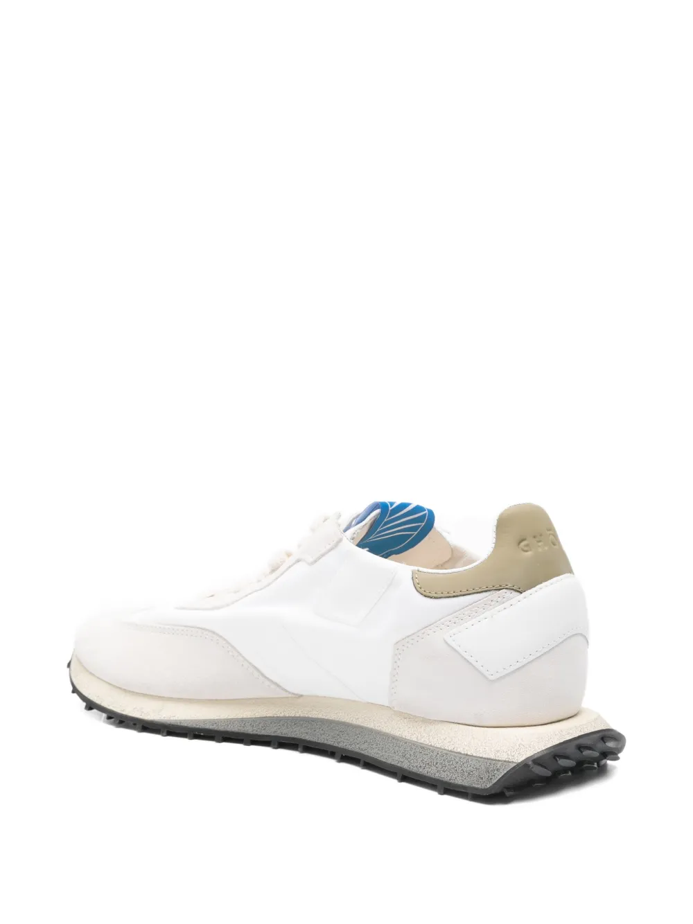 GHŌUD metallic detail sneakers Wit