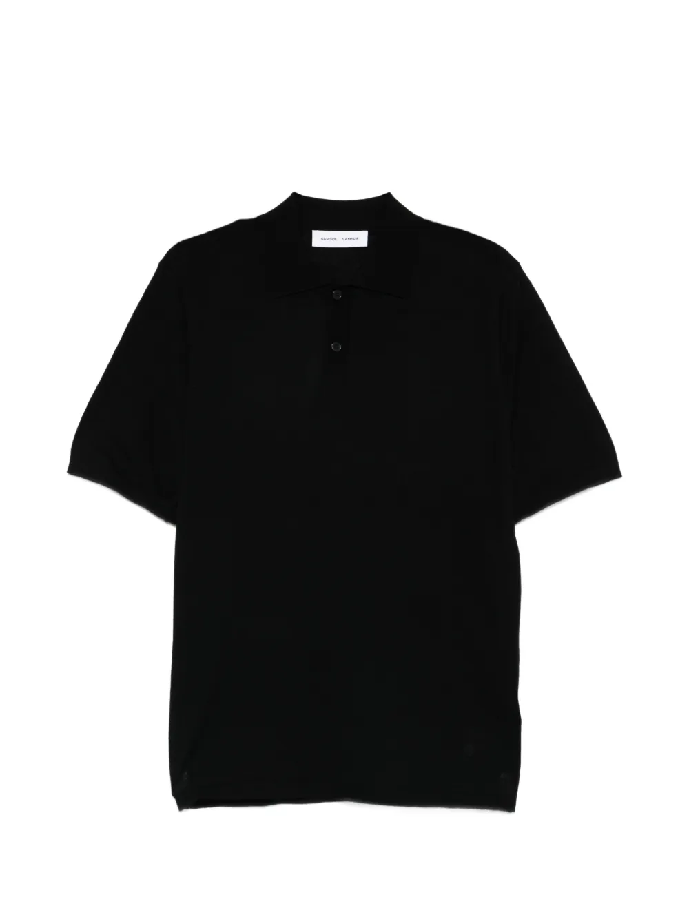 SAMSOE SAMSOE buttoned polo shirt | negro | Image 1