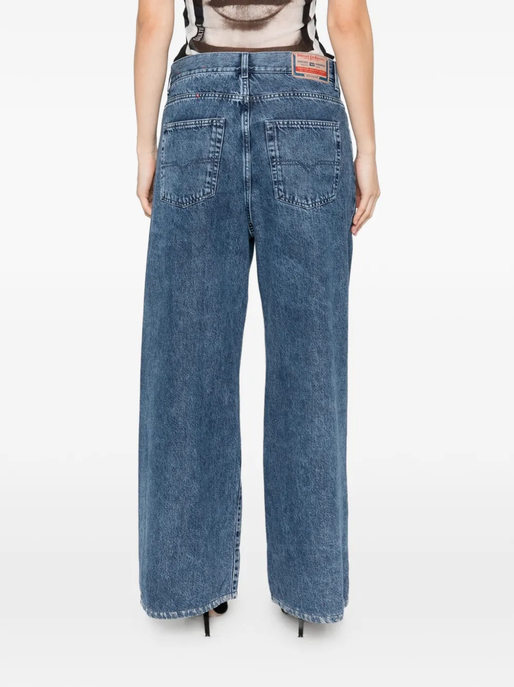 1996 D-Sire-S4 wide-leg jeans