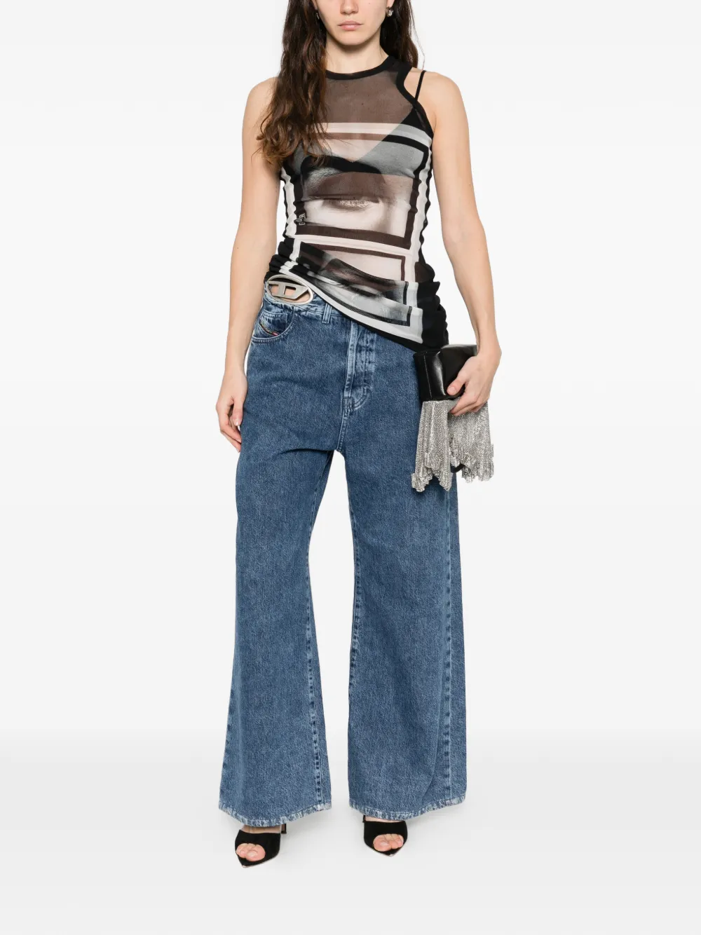 1996 D-Sire-S4 wide-leg jeans
