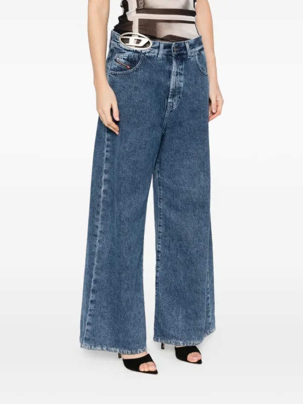 Diesel 1996 D-Sire-S4 wide-leg Jeans | Blue | FARFETCH