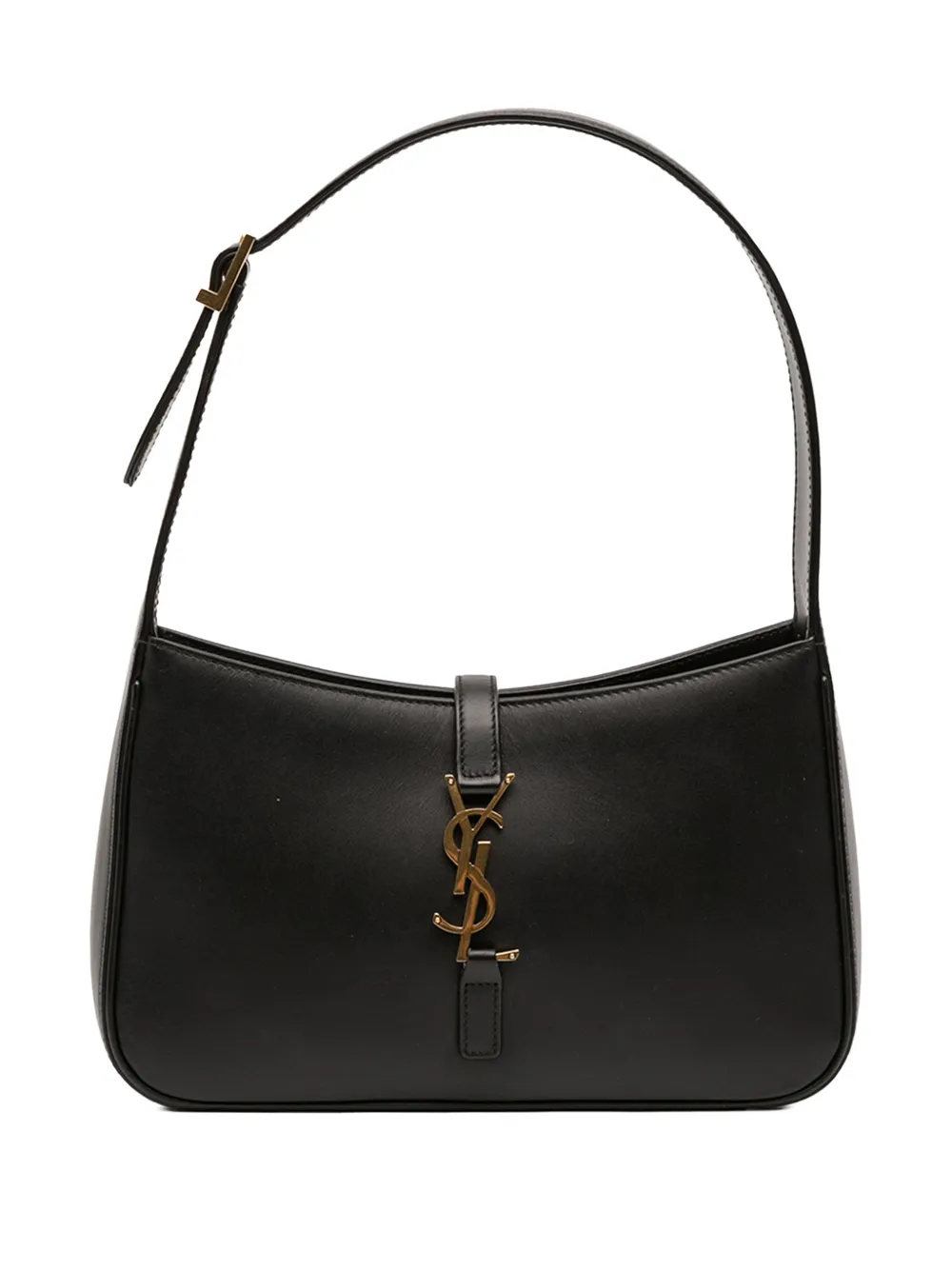 Saint Laurent Pre-Owned 2021 Smooth Calfskin Le 5 a 7 Hobo shoulder bag - Nero