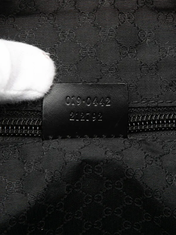 Gucci Pre-Owned 2000-2015 ナイロン ショルダーバッグ | ブラック
