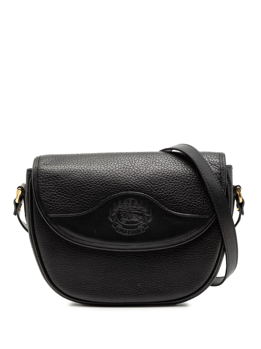 Burberry Pre-Owned 20th Century Pebbled Leather crossbody bag - Nero