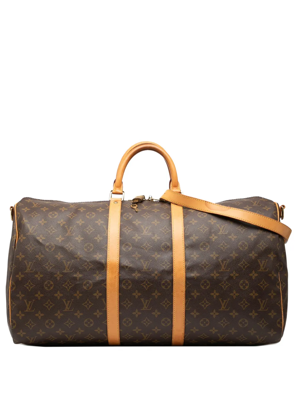 Louis Vuitton Pre-Owned 1994 Monogram Keepall Bandouliere 55 travel bag - Marrone