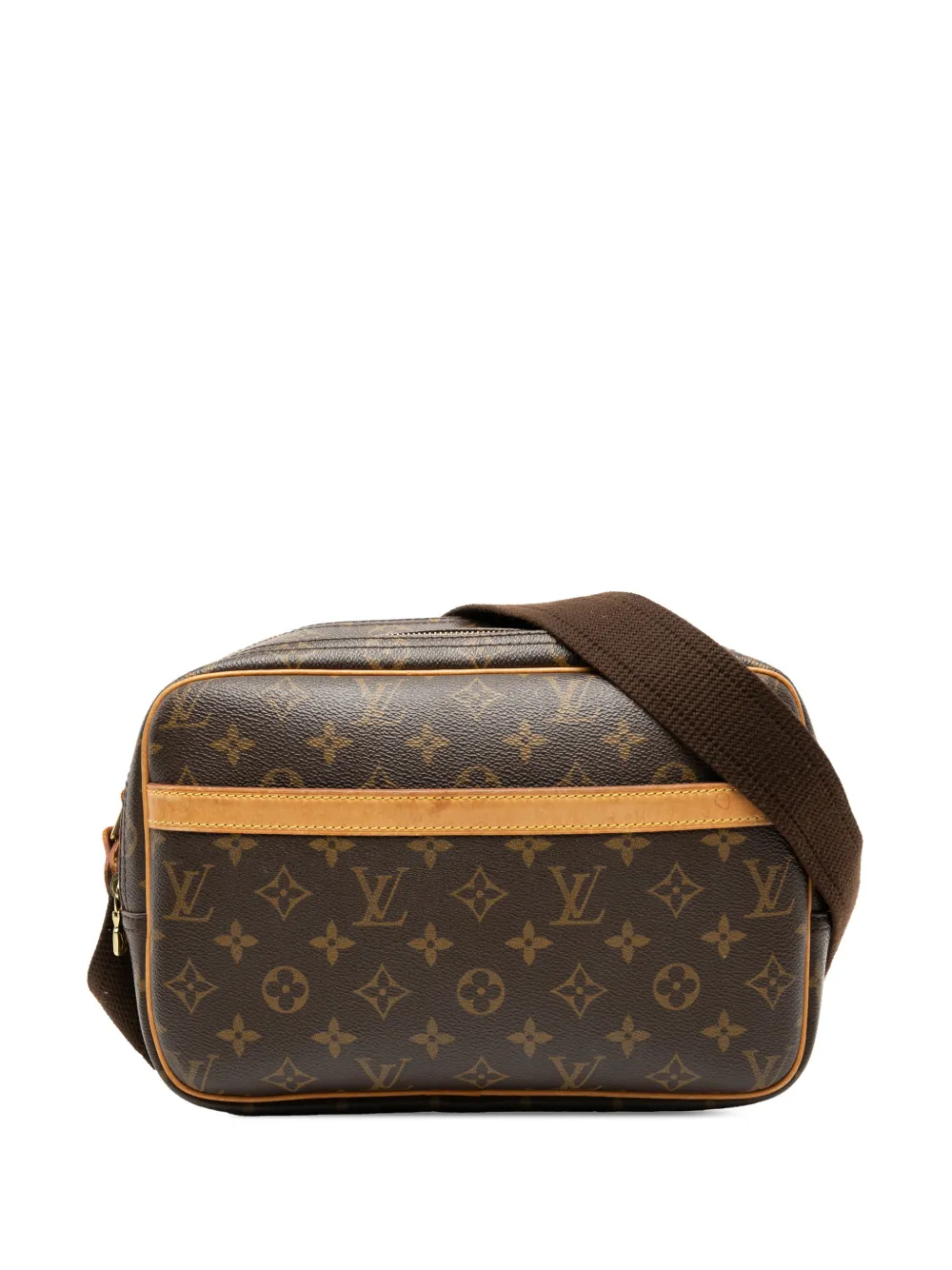 Louis Vuitton Pre-Owned 2002 Monogram Reporter PM crossbody bag - Marrone