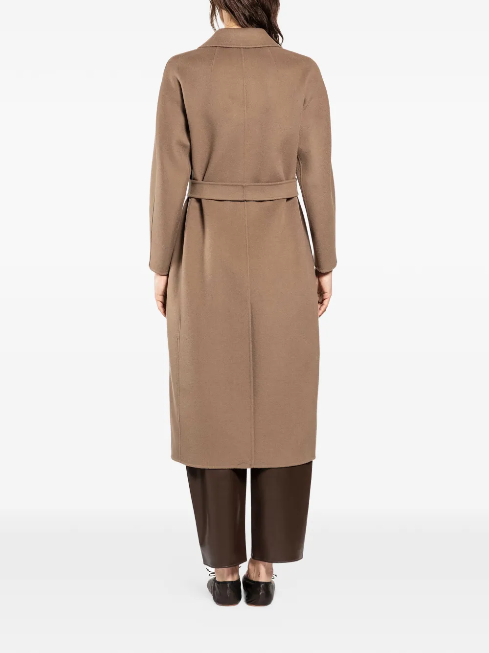  's Max Mara Flared Coat - Brown 