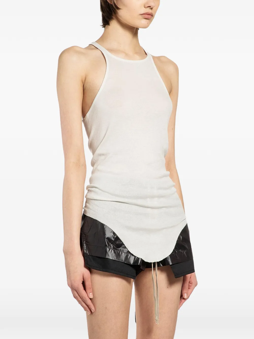 Rick Owens DRKSHDW Racerback tanktop Wit
