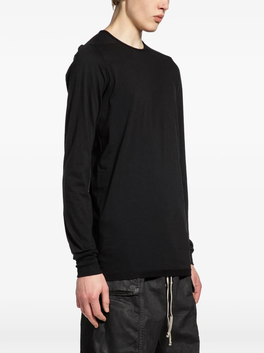 Rick Owens DRKSHDW T-shirt met lange mouwen Zwart