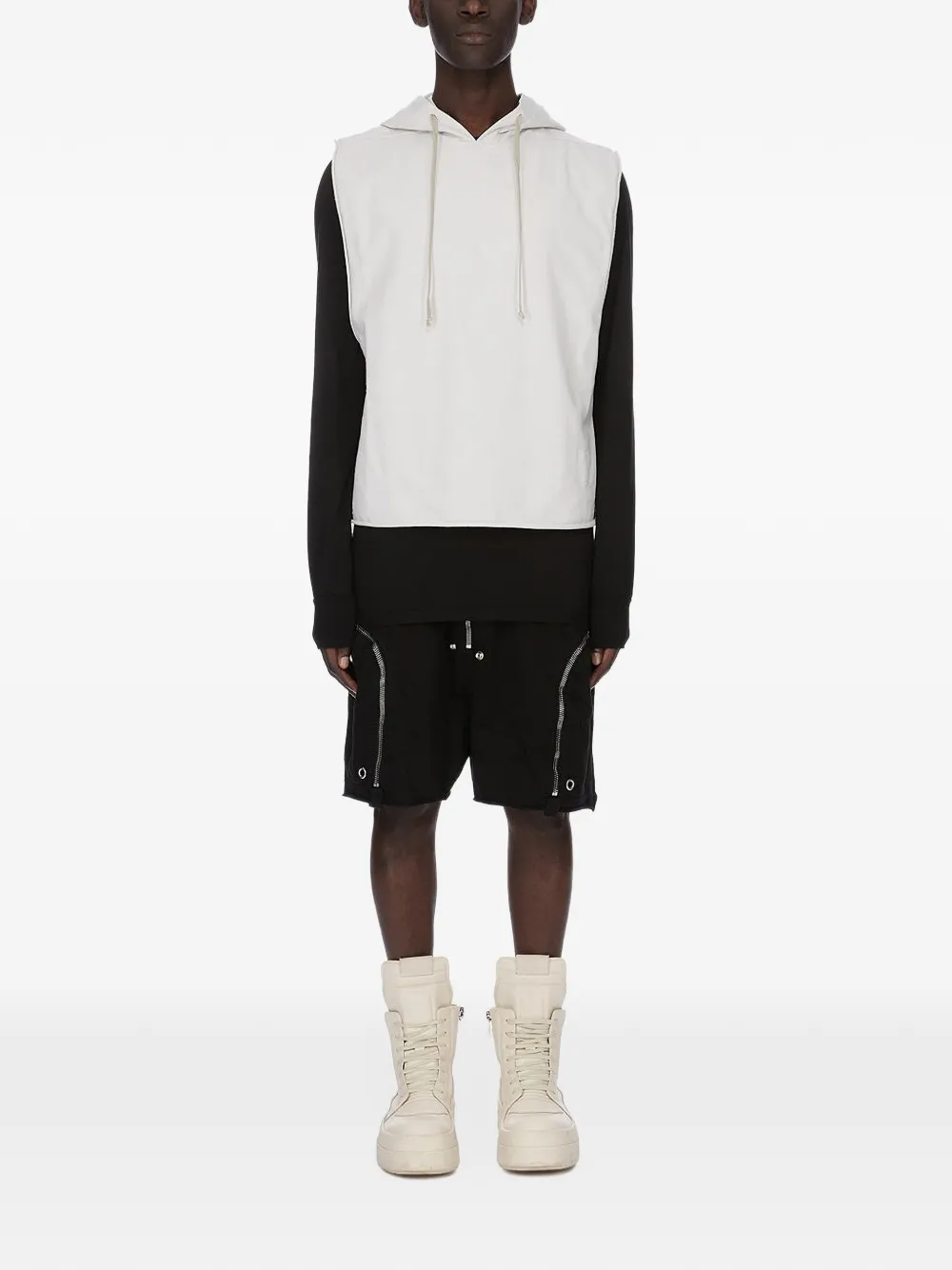 Rick Owens DRKSHDW T-shirt met lange mouwen Zwart