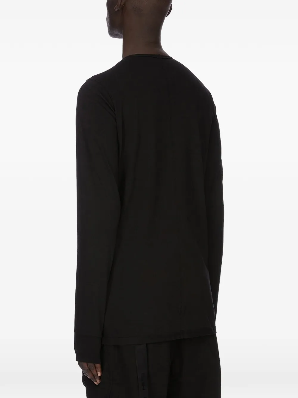 Rick Owens DRKSHDW T-shirt met lange mouwen Zwart