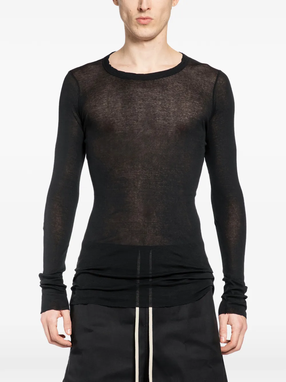 Rick Owens long-sleeve T-shirt - Nero