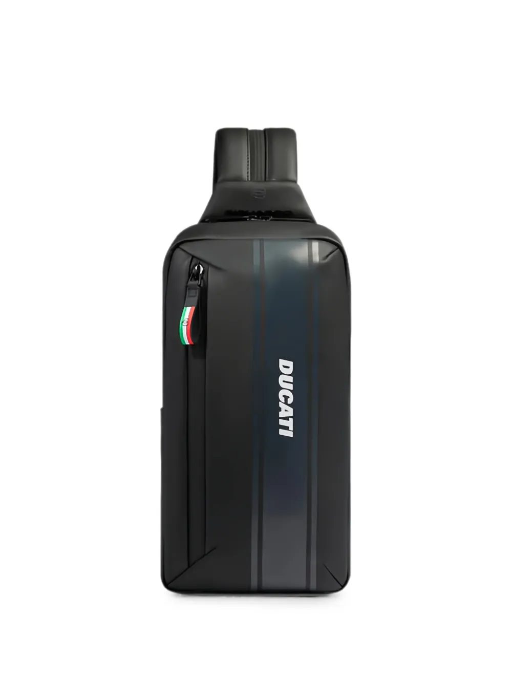 PIQUADRO x Ducati logo-print backpack - Schwarz