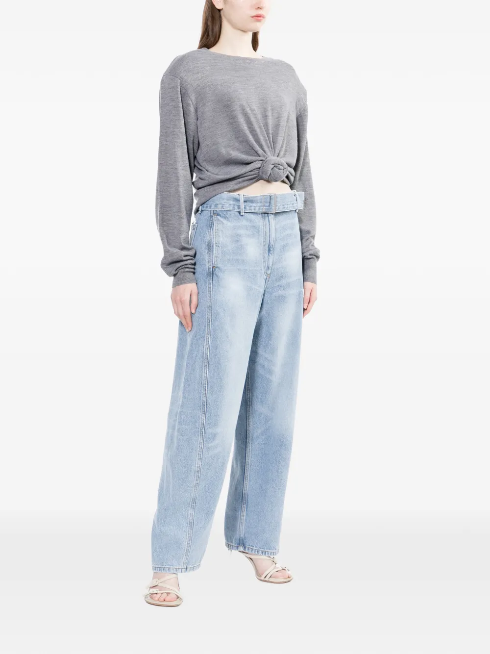  Magda Butrym Long-sleeved Jumper - Grey 
