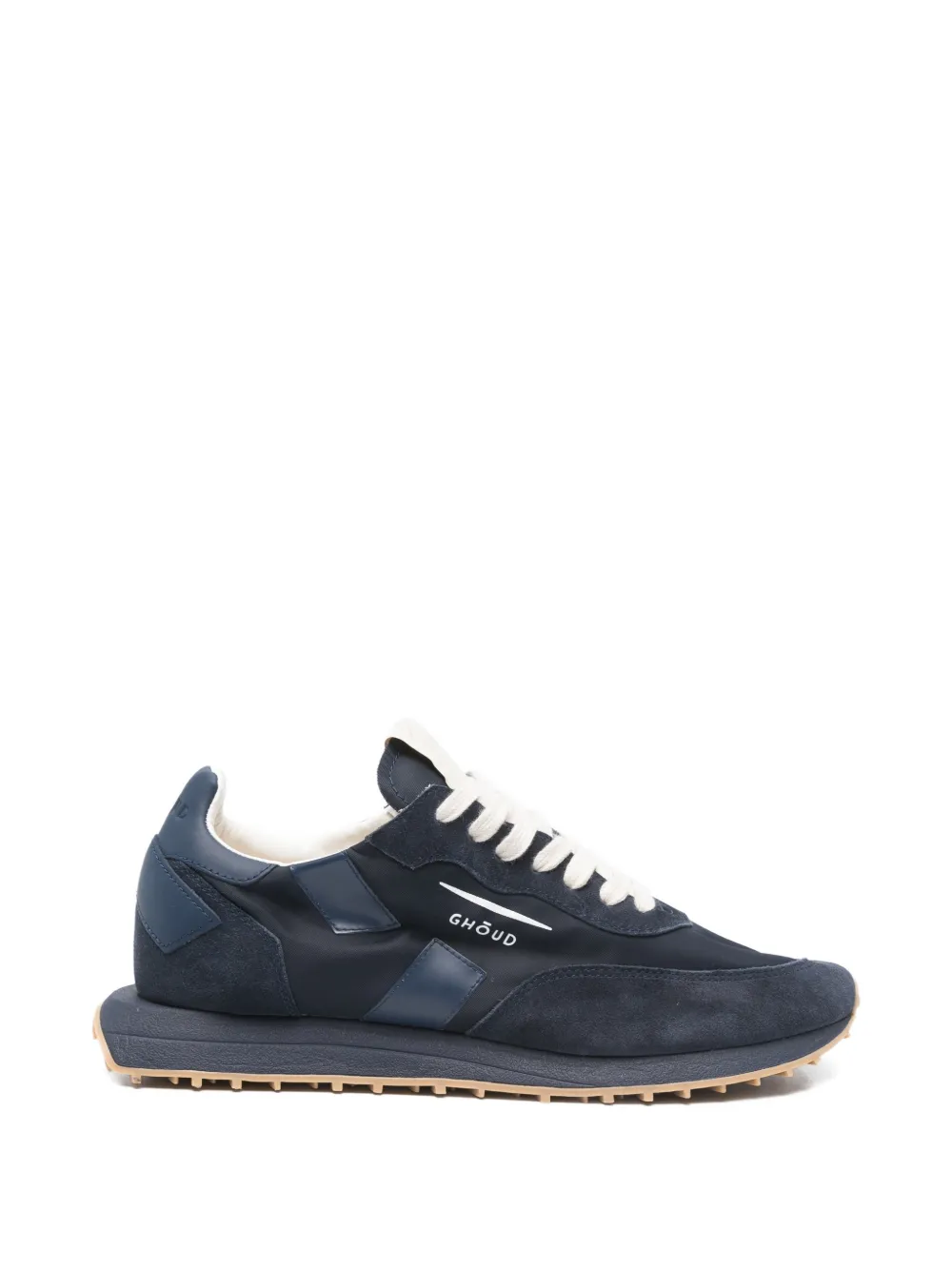 Ghoud Panelled Logo-detail Sneakers In Blue