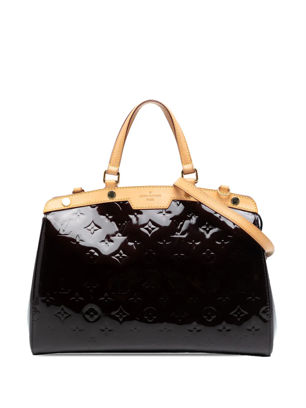 Louis Vuitton Pre-Owned 2013 Monogram Vernis Brea PM satchel - Viola