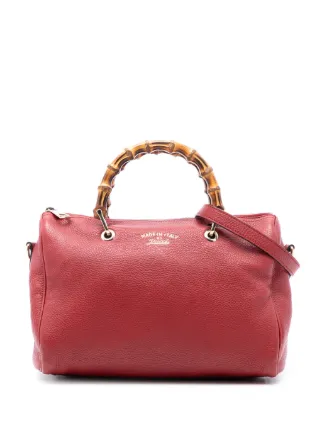 Gucci Pre-Owned 2016-2025 ミディアム カーフスキン バンブー