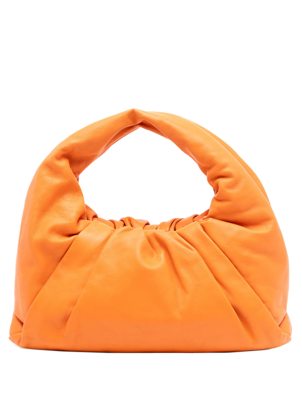 Bottega Veneta Pre-Owned 2012-2025 Lambskin The Pouch shoulder bag - Arancione