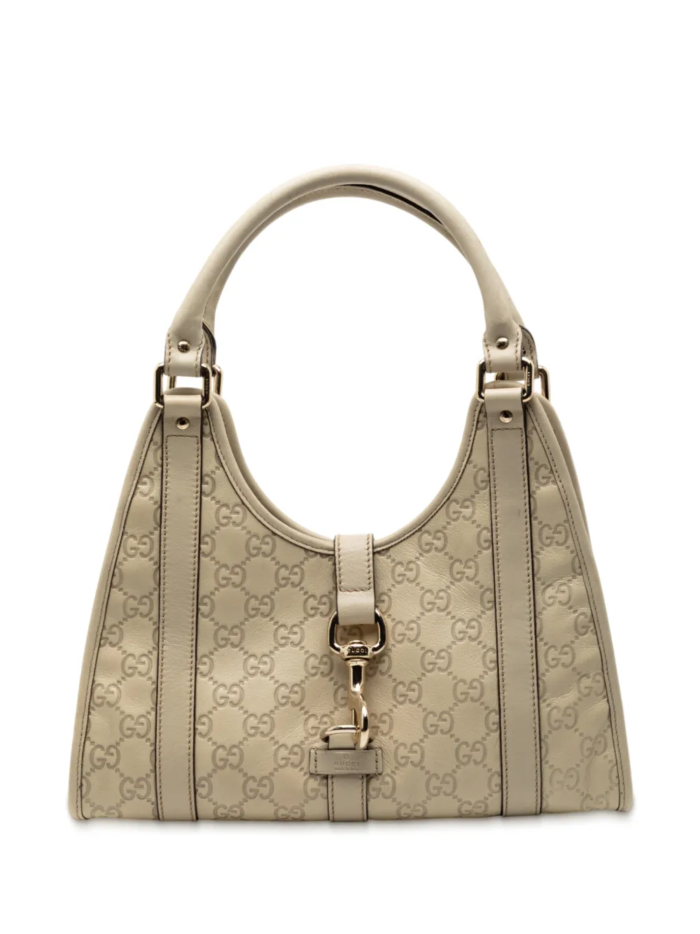 Gucci Pre-Owned 2000-2015 Guccissima Jackie Joy Bardot shoulder bag - Bianco