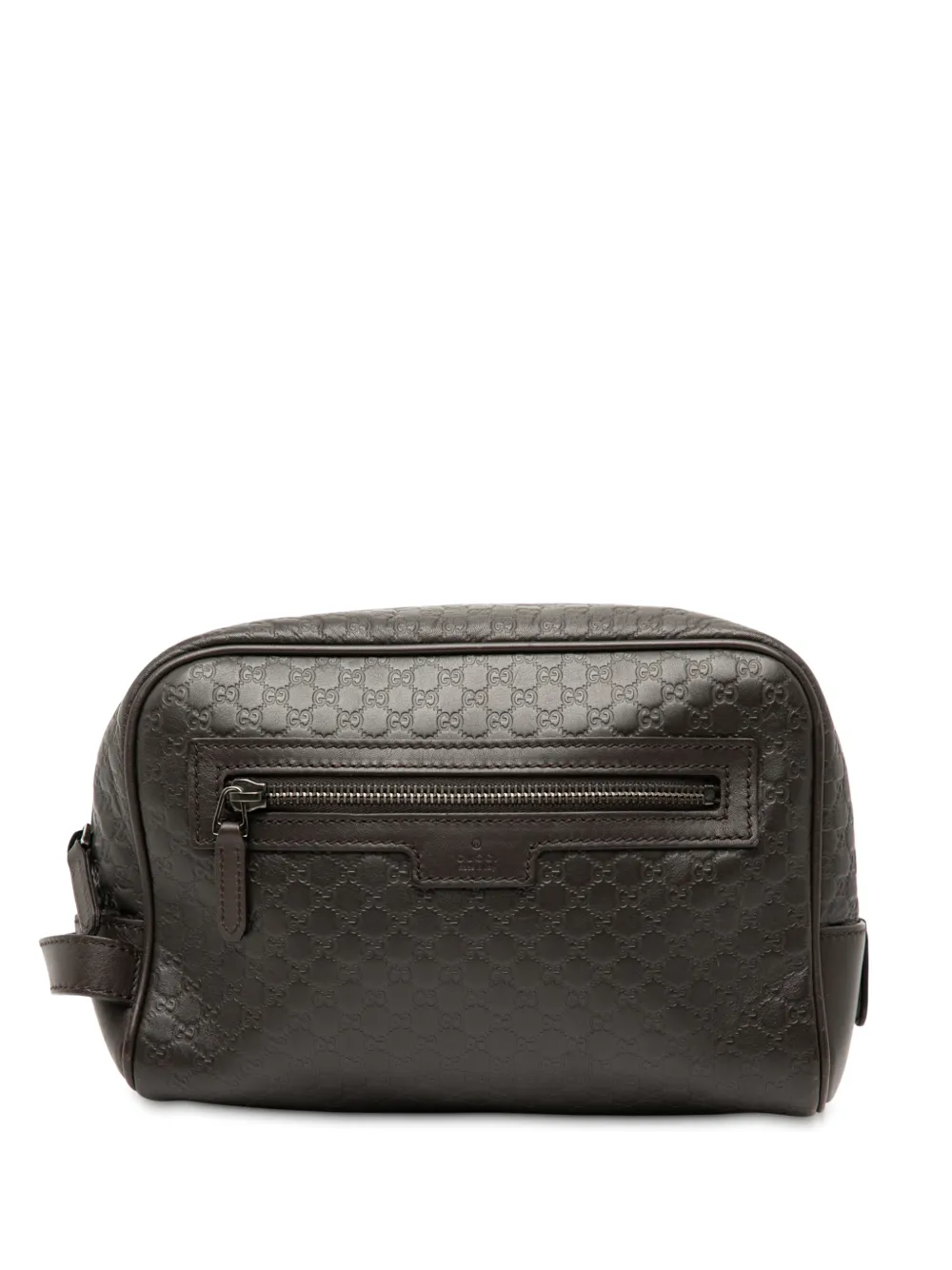 Gucci Pre-Owned 2000-2015 Microguccissima clutch bag - Marrone