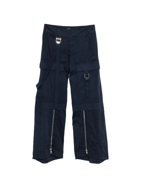 Seafarer strap zip trousers