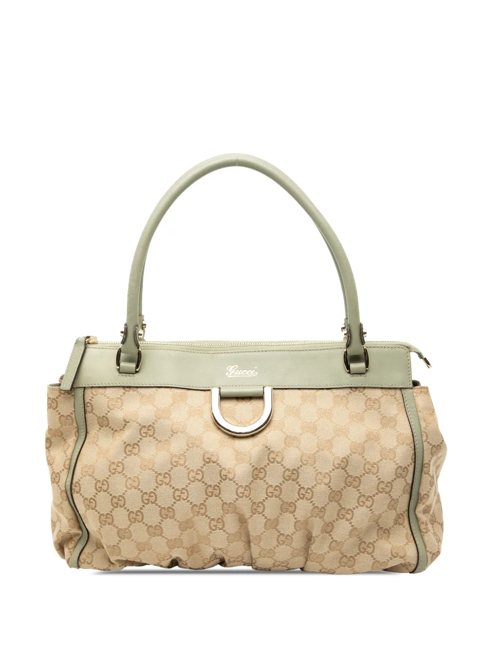 Gucci Pre-Owned 2000-2015 GG Canvas Abbey D Ring tote bag - Verde