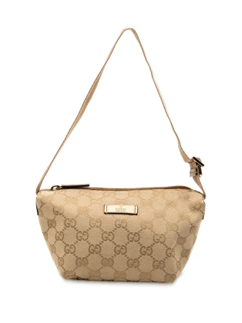 Gucci Pre-Owned skuldertaske i GG-kanvas fra 2000-2015