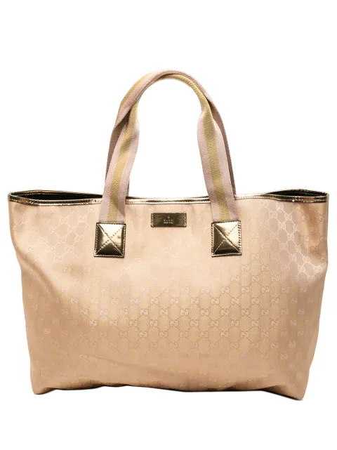Gucci Pre-Owned 2000-2015 GG Canvas Web tote bag