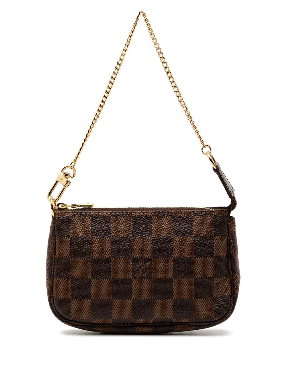 Louis Vuitton Pre-Owned 2006 Damier Ebene Mini Pochette Accessoires handbag - Marrone