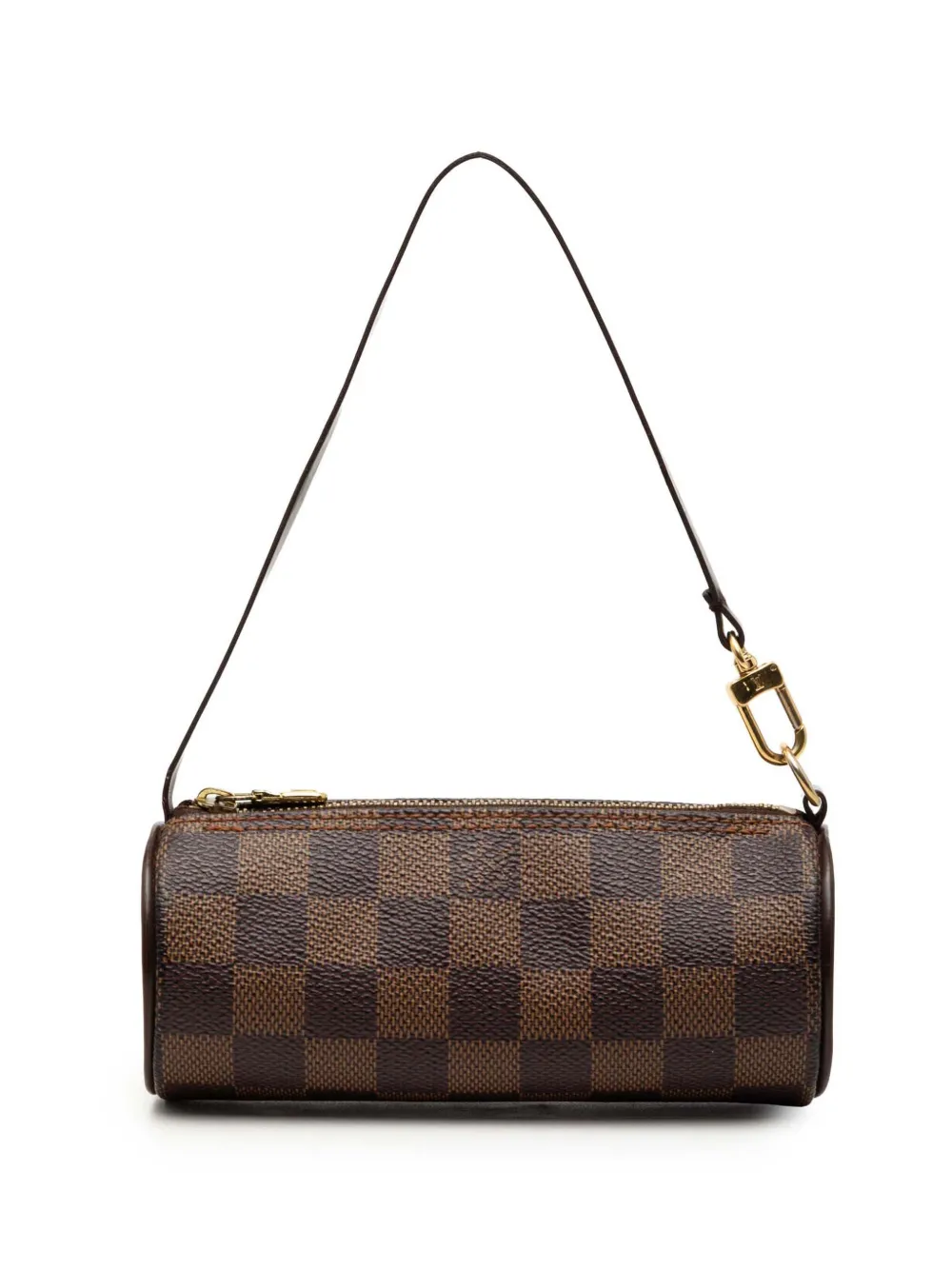 Louis Vuitton Pre-Owned 1990-2020 Damier Ebene Papillon Pochette handbag - Marrone