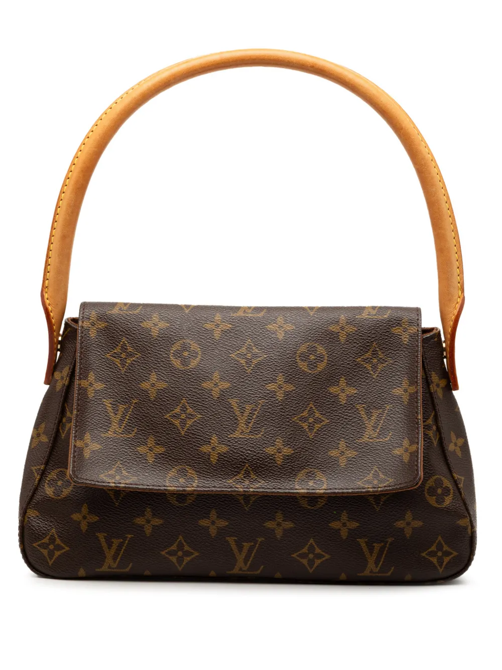 Louis Vuitton Pre-Owned 2002 Monogram Mini Looping shoulder bag - Marrone