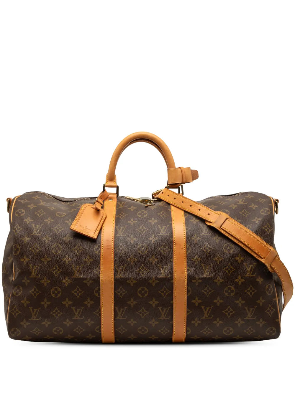 Louis Vuitton Pre-Owned 1992 Monogram Keepall Bandouliere 50 travel bag - Marrone