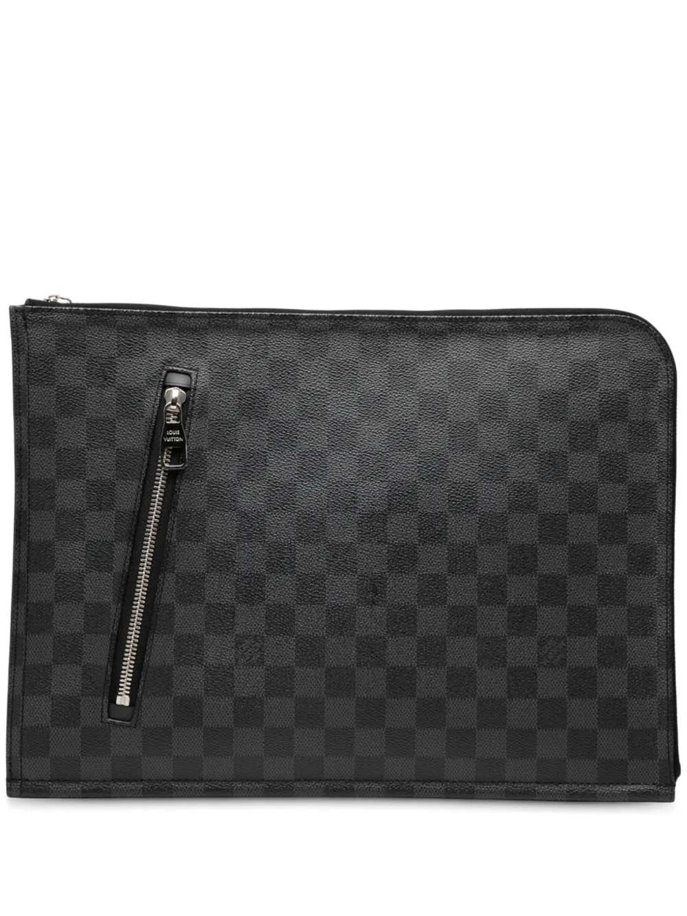 Louis Vuitton Pre-Owned 2013 Damier Graphite Poche Documents Portfolio clutch bag - Nero