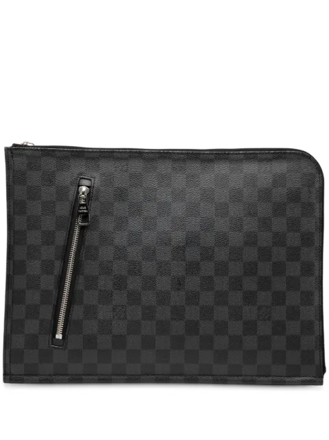 Louis Vuitton Pre-Owned 2013 Damier Graphite Poche Documents Portfolio clutch bag