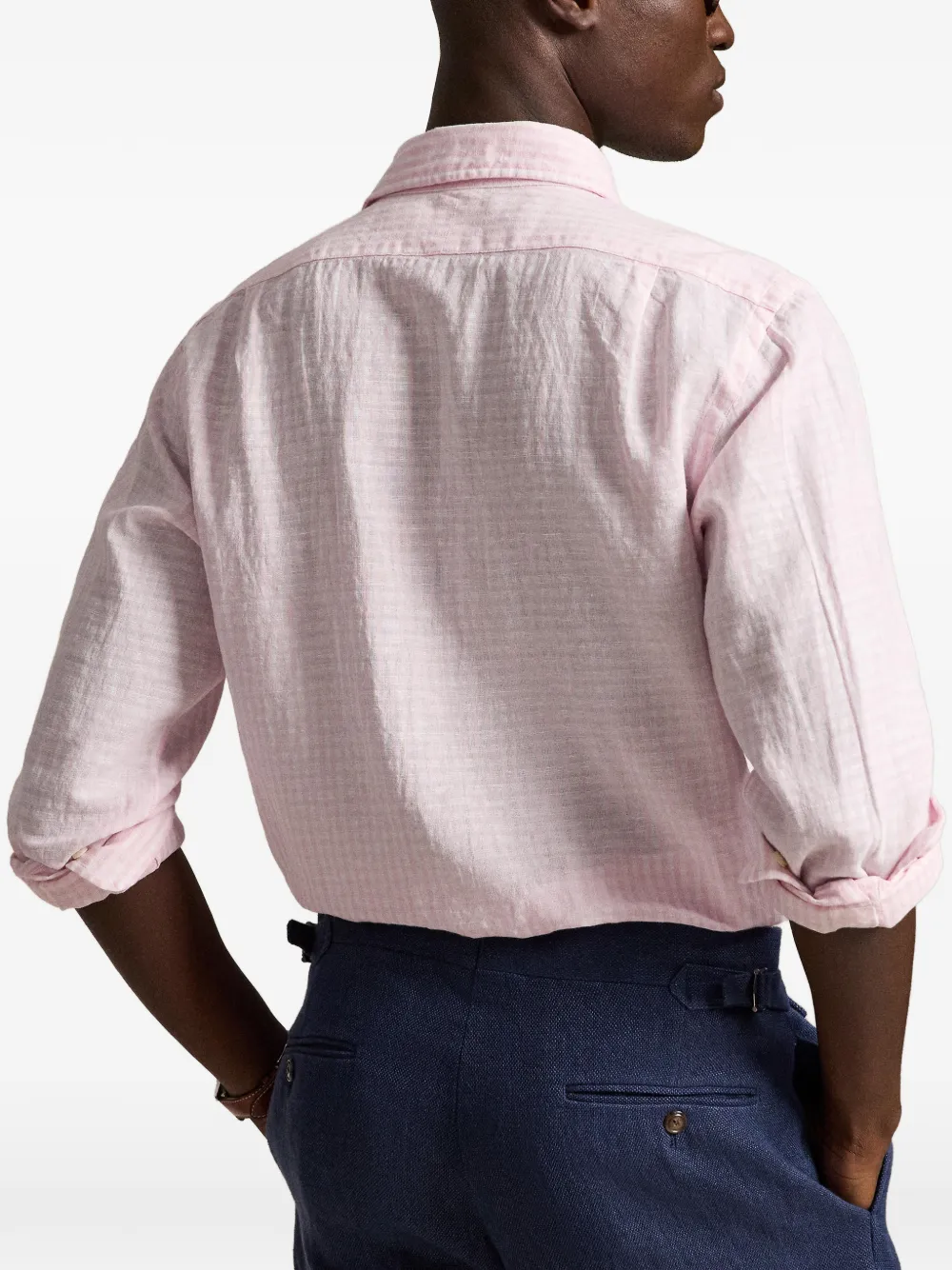 Polo Ralph Lauren Gestreept overhemd Roze