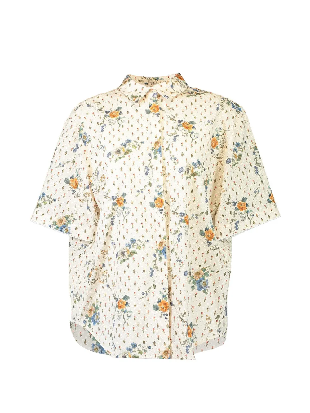 Borgo De Nor floral akari top - Toni neutri