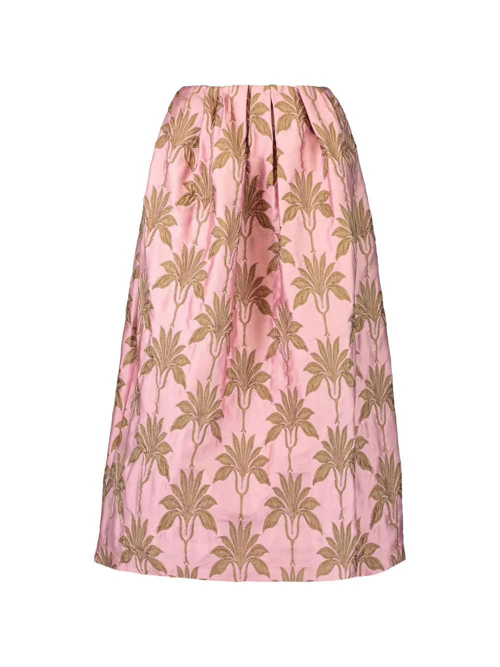 Odeeh floral midi skirt - Rosa