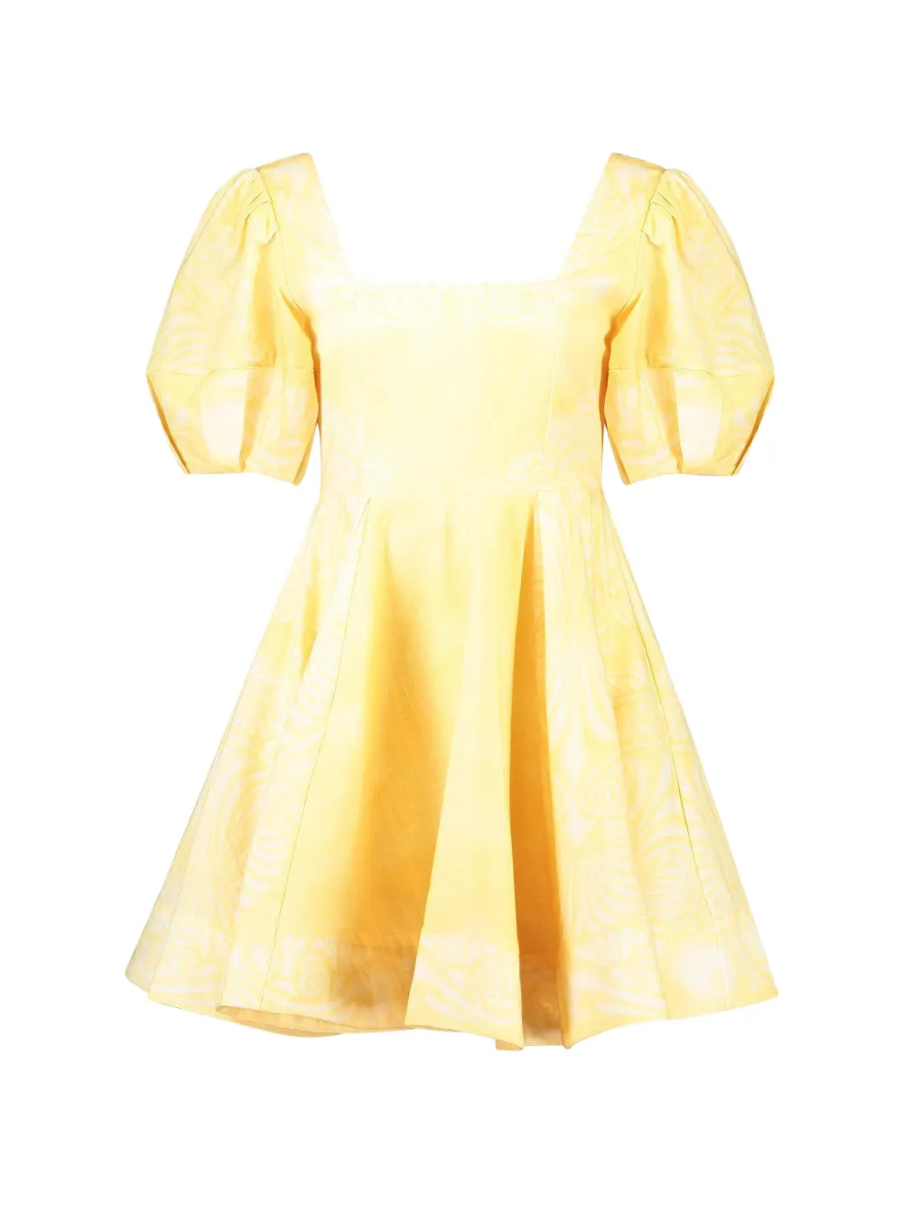 KATE FORD Mimosa Bando dress - Giallo