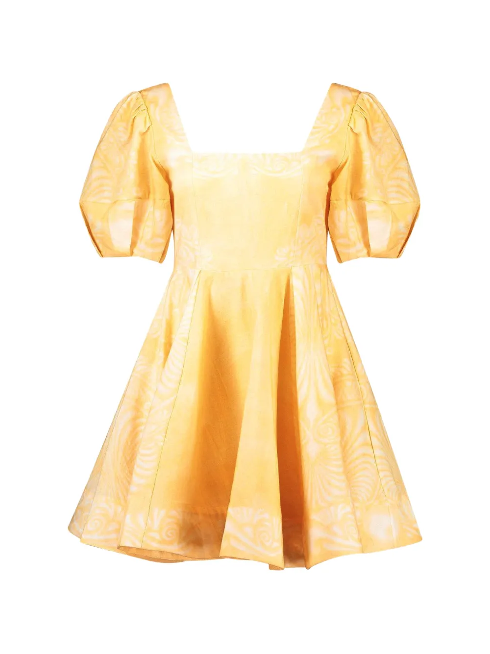 KATE FORD Mimosa Bando dress - Yellow