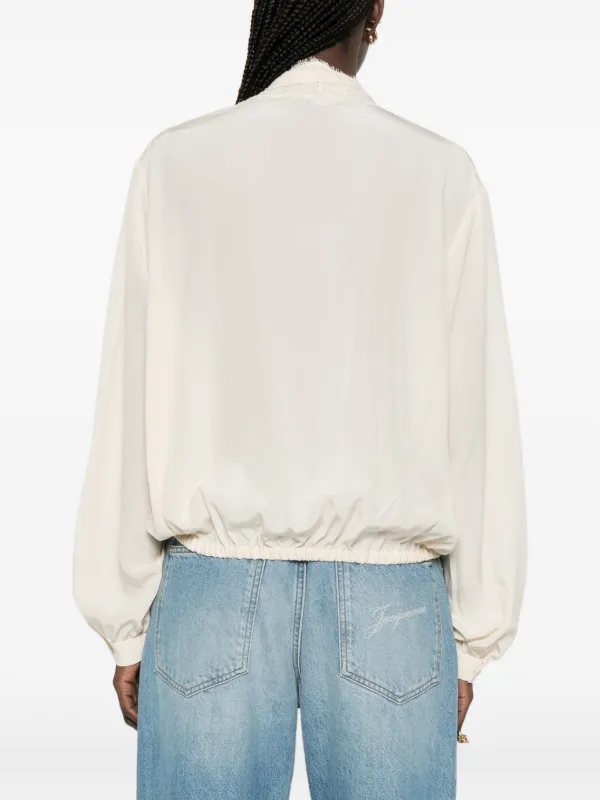 Valentino Garavani レース ブラウス | ニュートラル | FARFETCH JP