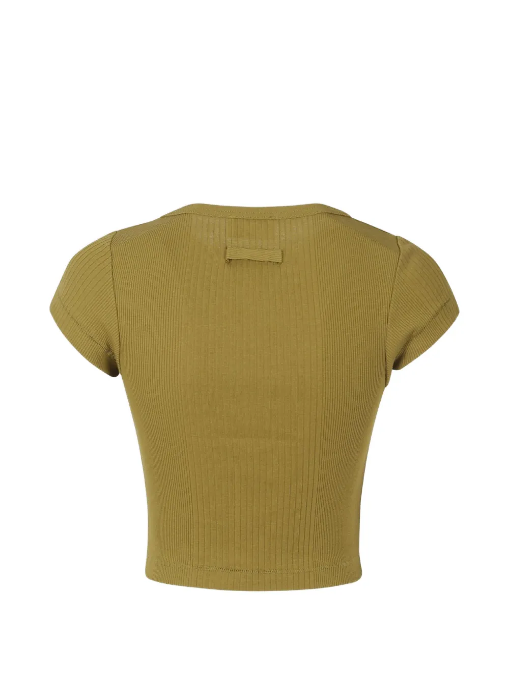  Jean Paul Gaultier Ribbed Patch Baby T-shirt - Green 
