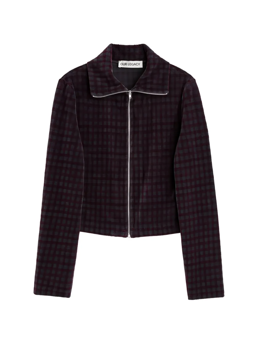 OUR LEGACY Houndini-check jacket - Viola