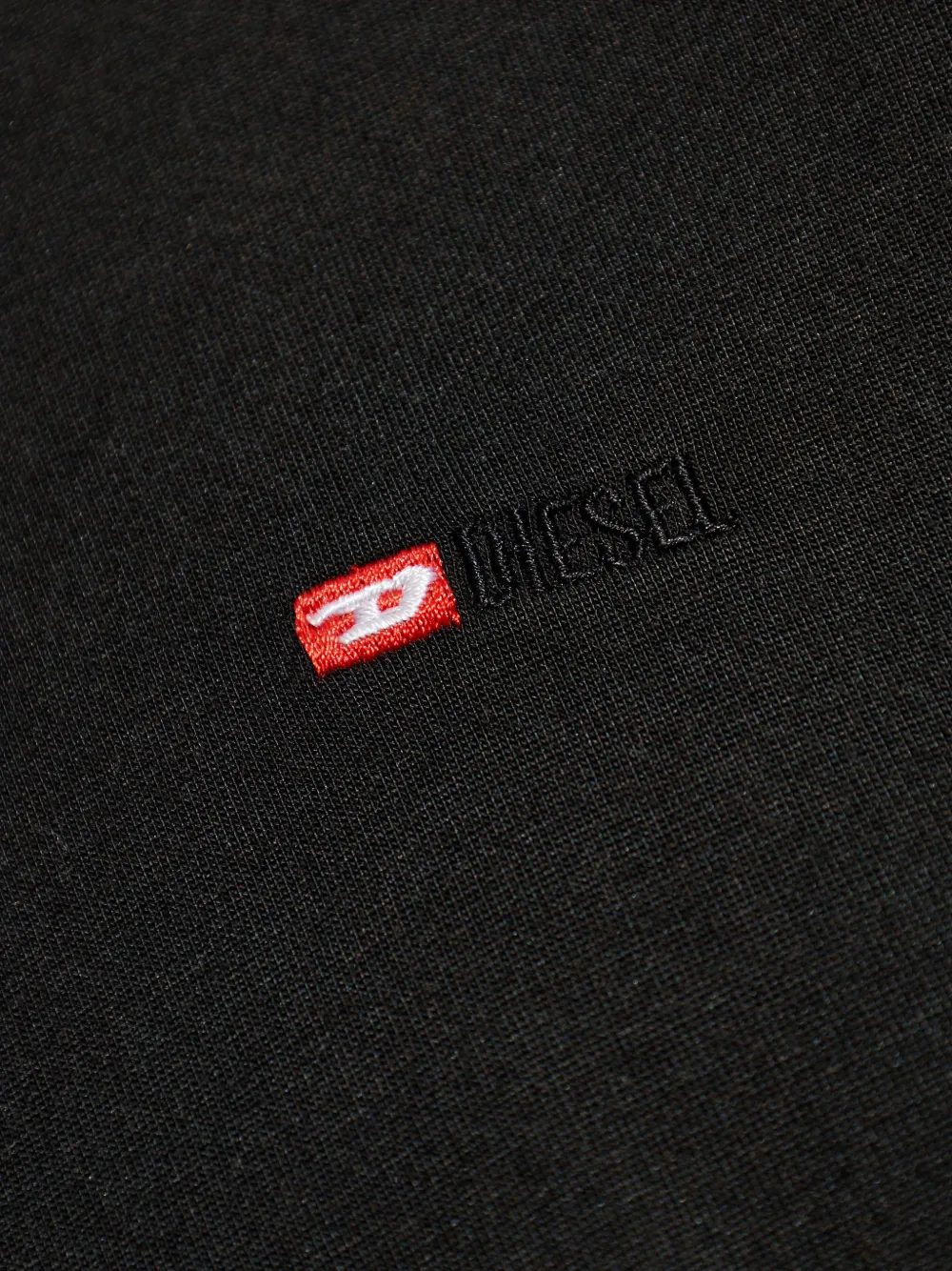 Diesel T-shirt met lange mouwen Zwart