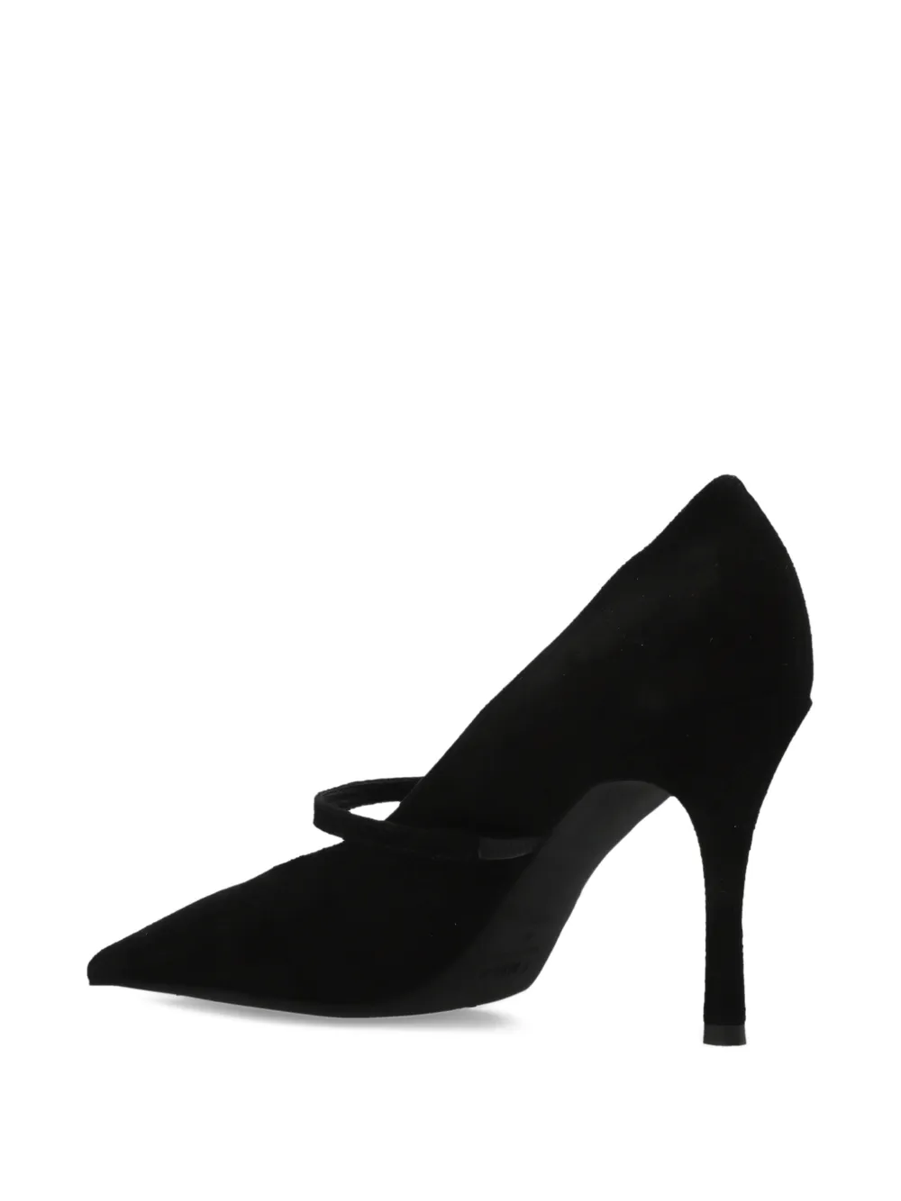  Furla Strap Pointed Pumps - Black 