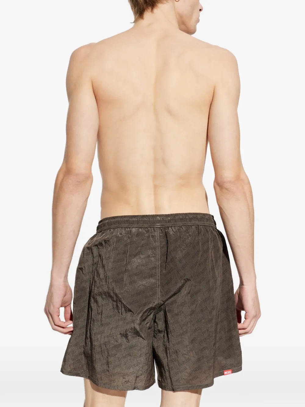  Diesel Sport-41-utlt Swim Shorts - Brown 