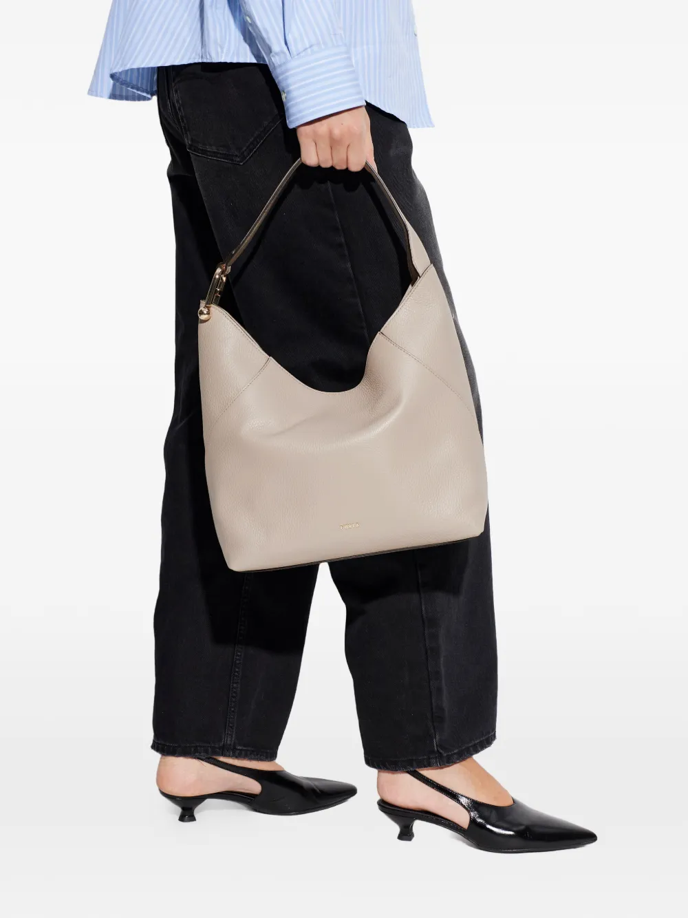 Furla Lara medium schoudertas Beige