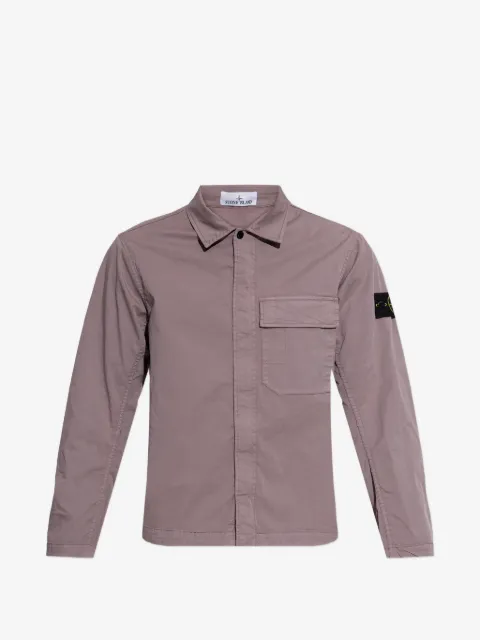 Stone Island chest-pocket shirt jacket
