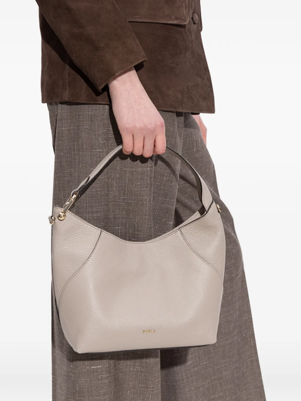 Furla Lara medium schoudertas Beige